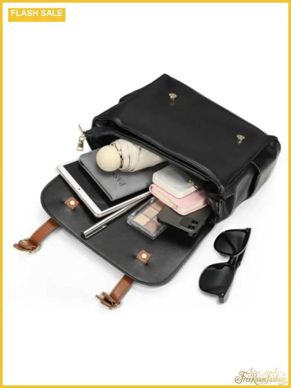 Mini Backpack Purse for Women PU Leather Stylish Bookbag
